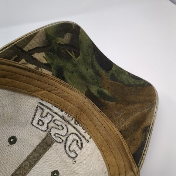 RSC Equipment Rental Slideback Hat Camouflage OSFA Embroidered 6 Panel Cotton - Picture 8 of 9